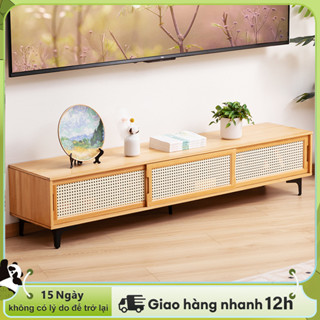 LACCOHUG Kệ Tivi Bằng Tre Phong Cách Tối  Giản Thiết Kế Tinh Tế Cho Không Gian Sống Hiện Đại