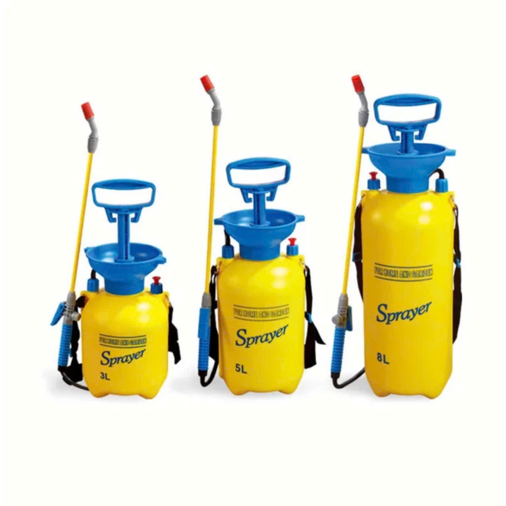 Bình Xịt Vòi Đồng xoay 360 độ kéo dài 75cm: 4L, 5L, 6L, 8L 9L SUVINA / DUDACO / BÌNH MINH