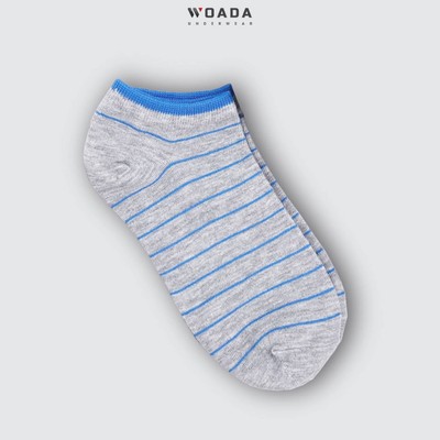 [COMBO 5 đôi] Vớ Ngắn Phối Sọc Mềm Mại Thương Hiệu WOADA LK200CB52