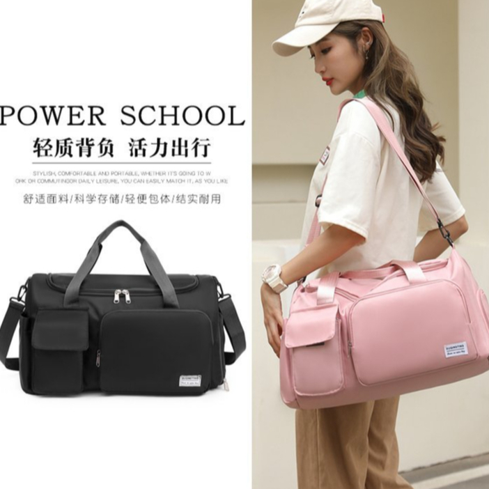 Túi du lịch cao cấp chất liệu vải dù chống thấm có ngăn đựng giày dây đeo chắc chắn T16