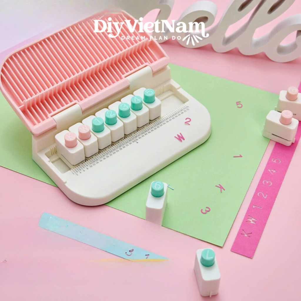 MÁY BẤM CHỮ TỰ LẮP