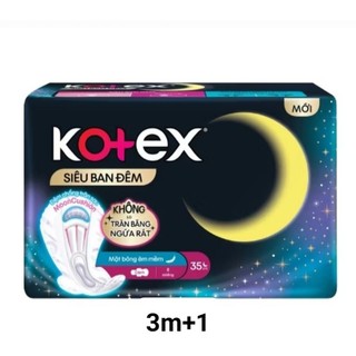 Kotex siêu ban đêm 35cm