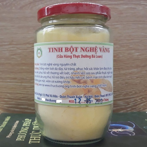 Tinh bột nghệ vàng 200g Thực Dưỡng Bà Loan