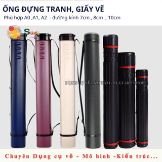 [ TÂM TÂM ] Ống đựng tranh, Ống đựng giấy vẽ - ống vuông