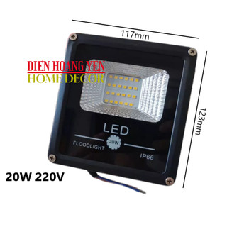 led pha 20w siêu sáng siêu tiết kiệm ip66
