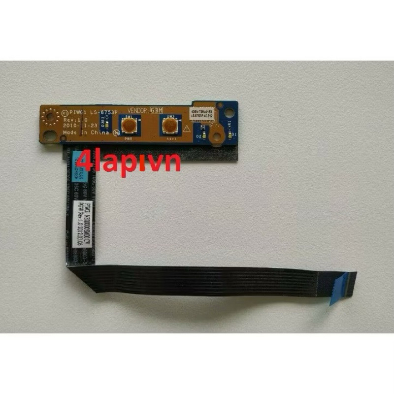 Thay Bo Bật Nguồn - Dây Board Kích Nguồn Lenovo G570 G575