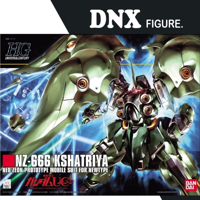 Mô Hình Lắp Ráp HG NZ-666 Kshatriya (New Seal)