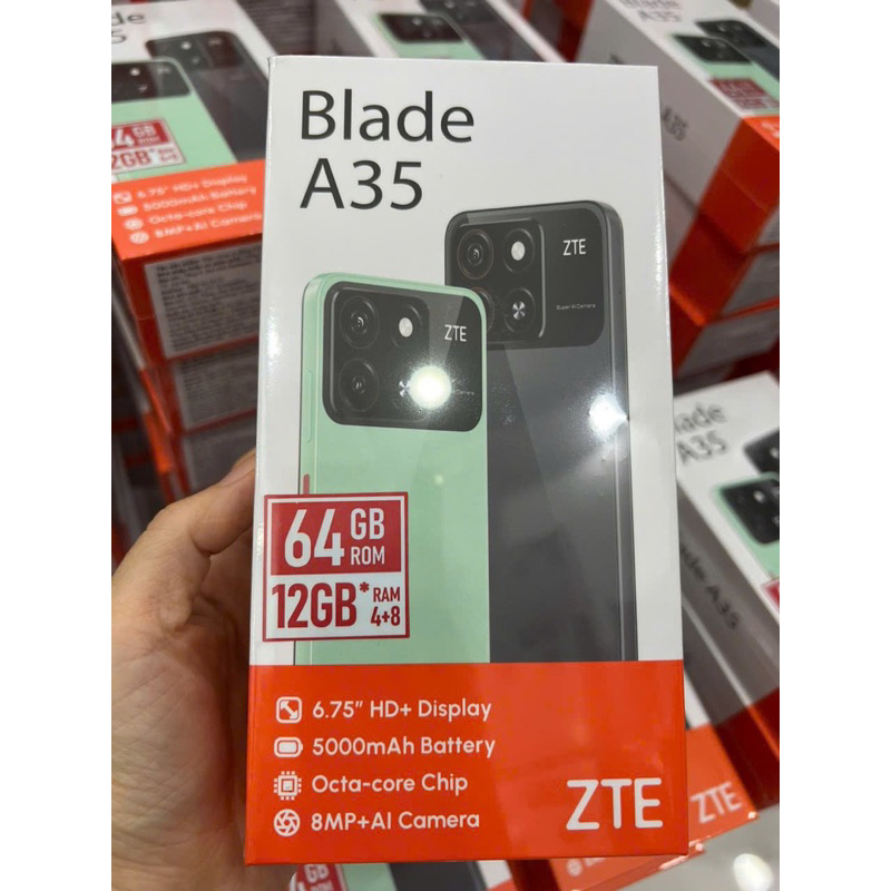 Điện  thoại chinh hãng ZTE ram 4GB/64GB
