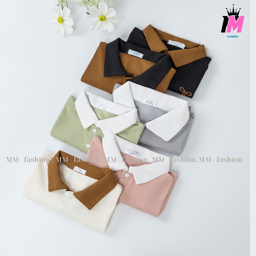 P2 Áo Polo Ngắn Tay Phối Nhiều Màu Size S Đến 3Xl từ 38kg đến 85kg , dễ mặc dễ phối đồ mẫu   THÊU NƠ | BigBuy360 - bigbuy360.vn