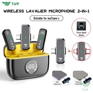 TNW A13 Micro Thu âm Không Dây Khử Tiếng Ồn Dùng Micro Livestream Micro Không Dây Cài Áo Thu Âm