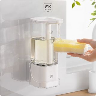 Hộp đựng nước rửa bát thông minh công suất lớn 550ml, chai đựng xà phòng dầu gội tự động