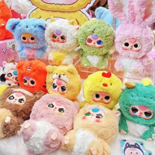 Blindbox 12 Con Giáp Bé Ba Tuổi Baby Three V3 - Blind box - mô hình cute - Decor - Gift