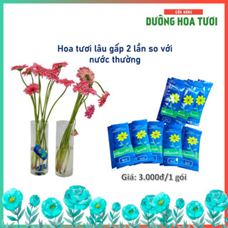200 gói nước dưỡng hoa tươi lâu, nước cắm hoa, dưỡng hoa Bambi, siêu dưỡng hoa