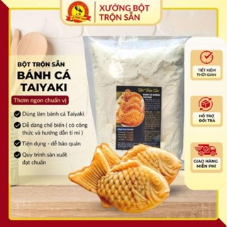 1kg Bột bánh cá trộn sẵn, bánh cá, bột bánh cá Taiyaki - Thơm ngon chuẩn vị, có công thức pha bột