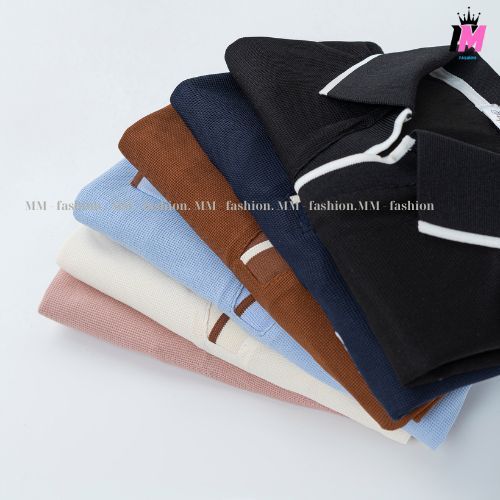 P5 áo PoLo cổ chữ V   nhiều mầu dễ mặc dễ phối đồ phong cách lịch sự đơn giản Mẫu   CỔ V | BigBuy360 - bigbuy360.vn