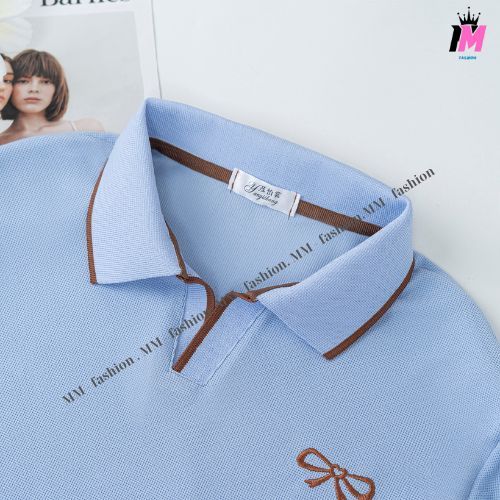 P5 áo PoLo cổ chữ V   nhiều mầu dễ mặc dễ phối đồ phong cách lịch sự đơn giản Mẫu   CỔ V | BigBuy360 - bigbuy360.vn