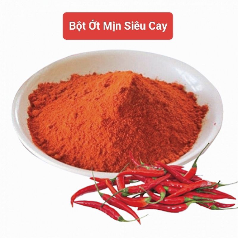 1Kg Ớt Bột Mịn Siêu Cay