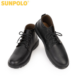 Giày boot nam da bò SUNPOLO Chunky Boots BOOT06