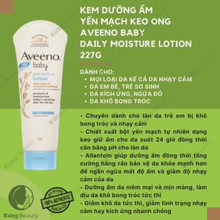 KEM DƯỠNG ẨM YẾN MẠCH KEO ONG AVEENO BABY DAILY MOISTURE LOTION 227G
