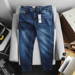 Bigmen.Bigsizemen- Quần jean nam big size dài tông xanh đậm thời trang nam bigsize< 130 kg_mã 020/481