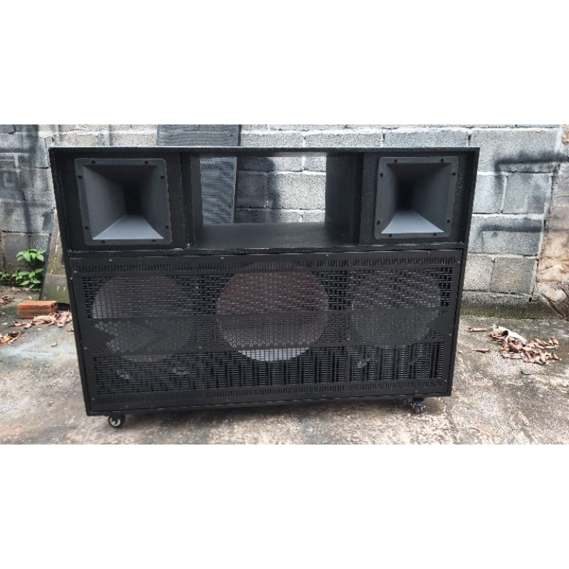 vỏ kéo điện 2 bass 30, 1 sub 40