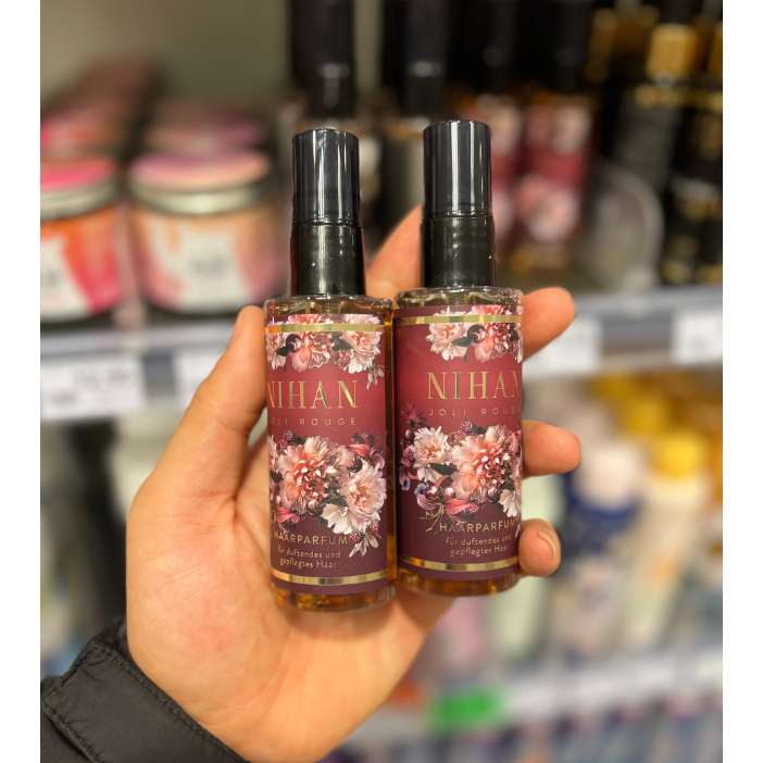 [Nihan] Nước Hoa Dưỡng Tóc Joli Rouge (nội địa Đức) 100ml - Nihan Haarparfüm Joli Rouge, 100 ml