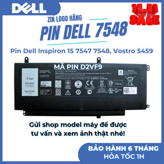 Pin Laptop Dell Vostro 5459 Inspiron 15 7547 7548 0PXR51 D2VF9 ZIN NEW 100% BẢO HÀNH 6 THÁNG, Linh Kiện Laptop -  LAMY