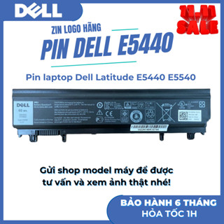 PIN Laptop Dell Latitude E5440 E5540 5440 5540 VV0NF M7T5F FT6D9 7W6K0 ZIN NEW 100% BẢO HÀNH 6-12 THÁNG, LỖI 1 ĐỔI 1