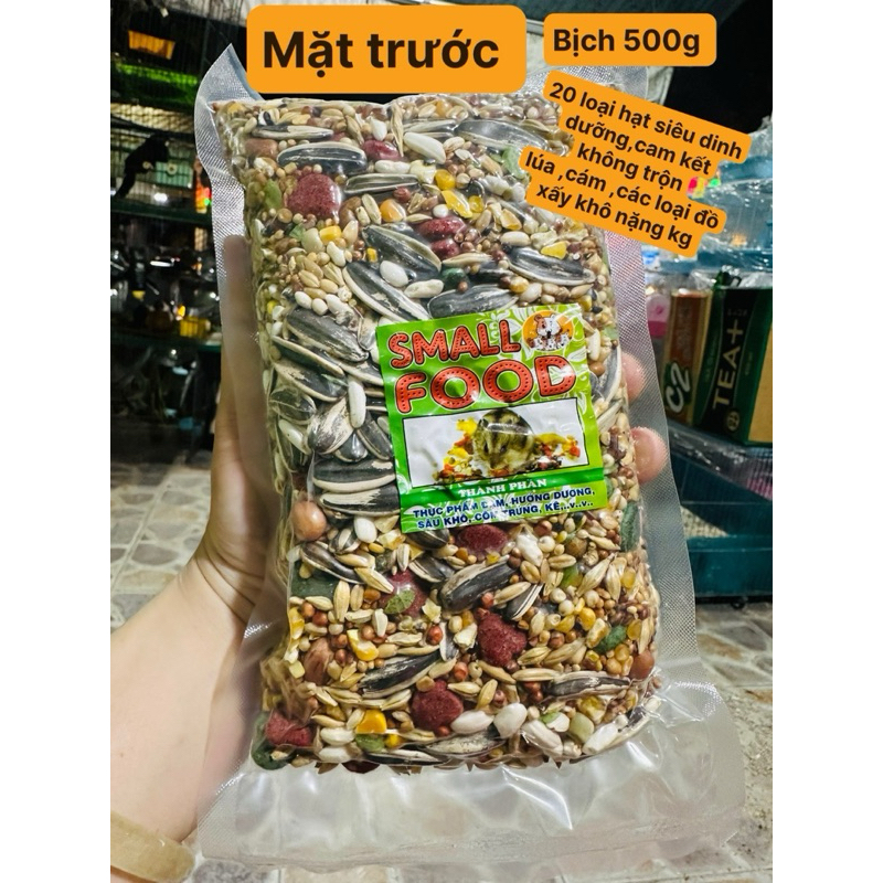 Thức ăn trộn đặc biệt 500gr cho hamster