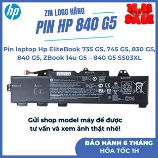 Pin laptop Hp EliteBook 735 G5, 745 G5, 830 G5, 840 G5, ZBook 14u G5 – 840 G5 SS03XL (ZIN) – 3 CELL