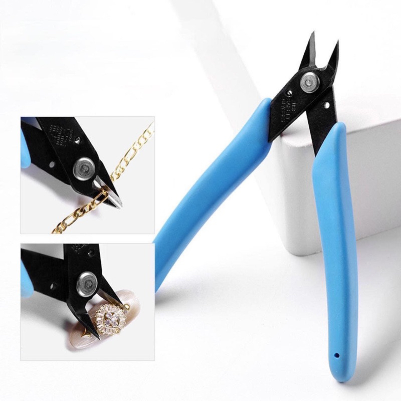 kìm kềm cắt đá , hoa bột phụ kiện nail