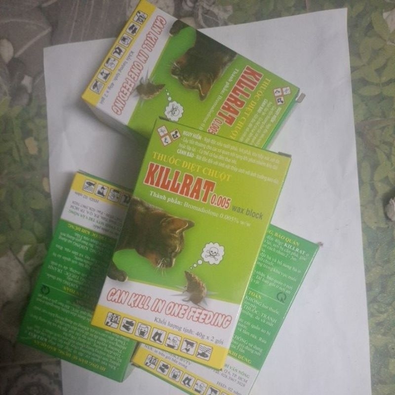 Thuốc diệt chuột KillRAT 80g