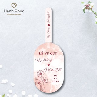 Tem dán hình bầu dục (chai bầu 330ml/500ml) + Nơ lụa/ Tag dán nắp