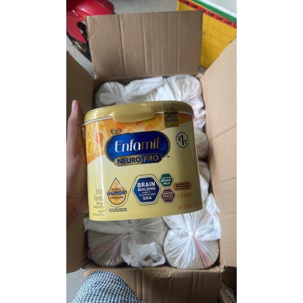 Sữa Enfamil Neuro Pro 587g Hộp Nhựa hàng Mỹ đi air - by Jesse Mart date 2026