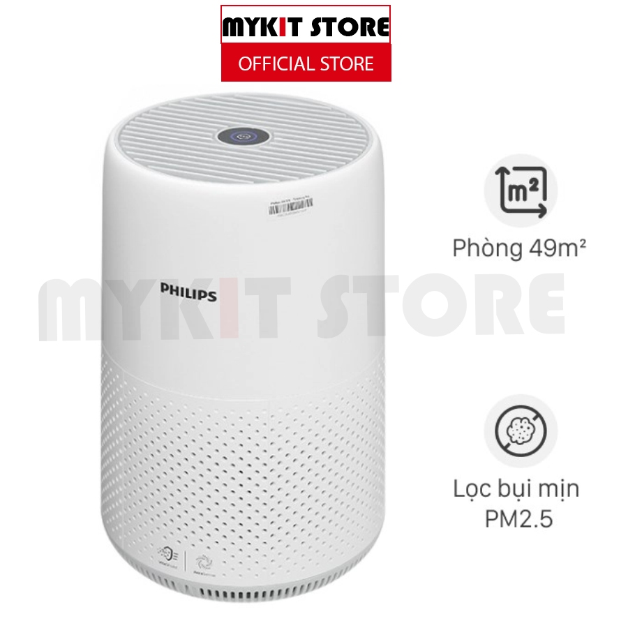 Máy Lọc Không Khí Philips AC0850 /20 |Nhỏ gọn, làm sạch trong chưa đầy 16phút
