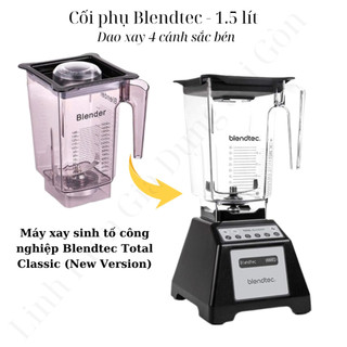 Cối xay sinh tố công nghiệp Blendtec 40-630-53 WildSide Jar Behälter, 2.66 L, Transparent