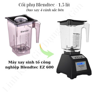 Cối xay sinh tố công nghiệp Blendtec 40-630-53 WildSide Jar Behälter, 2.66 L, Transparent