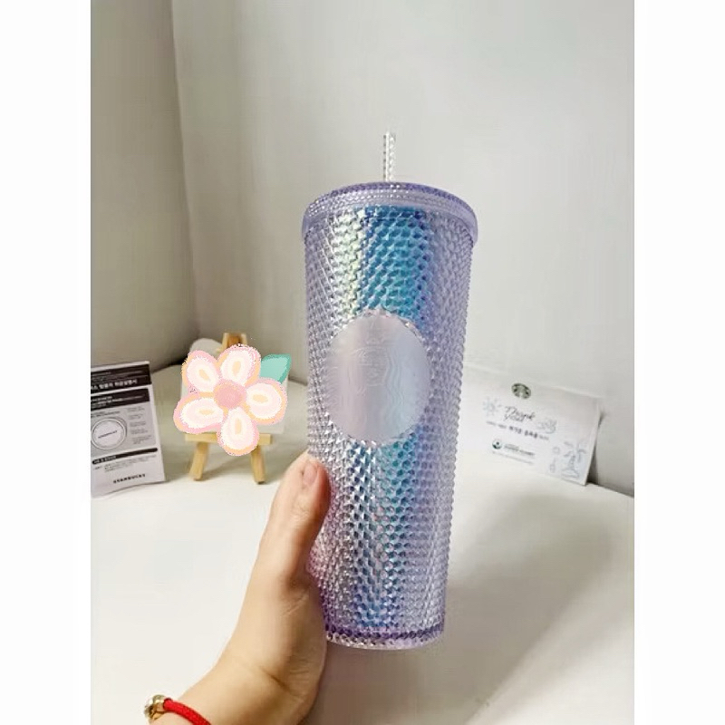 [CHÍNH HÃNG] Ly Studded LIMITED Iridescent Aurora Unicorn STARBUCKS KOREA 2020