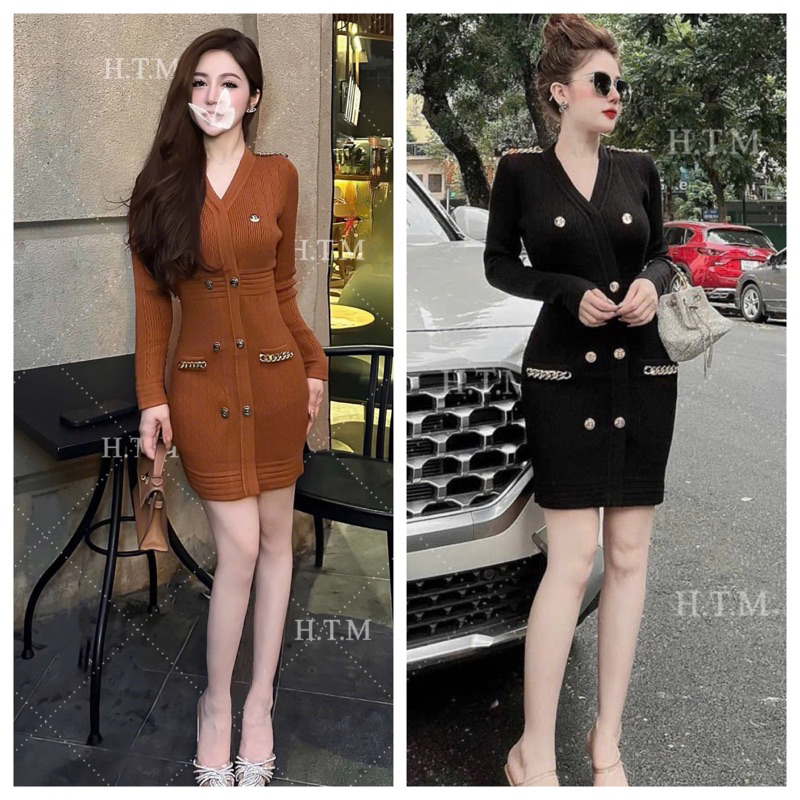 KHÔNG HẾT HÓT VÁY MTG BALMAIN DÀI TAY