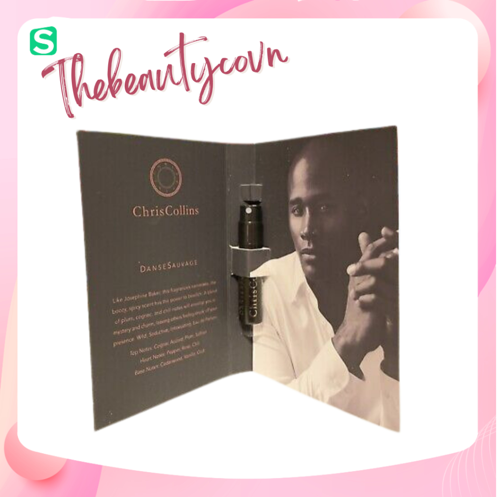 (Bill US) Vial nước hoa Chris Collins Lost In Paradise