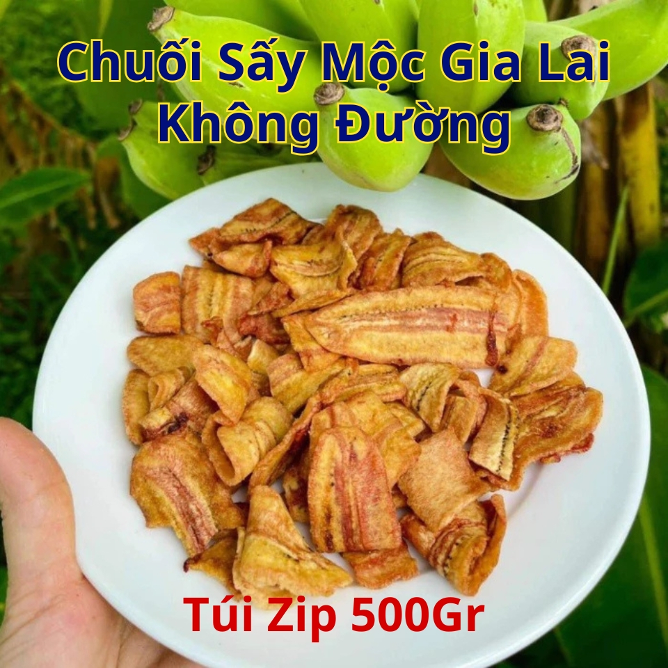 Chuối sấy giòn, chuối đỏ, chuối vàng, chuối sấy dẻo, chuối sấy mè gừng thơm ngon, bổ dưỡng, túi 500G