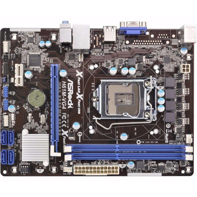 mainboard H61 cũ nhiều hãng