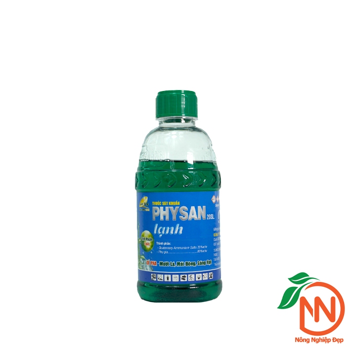 Physan Lạnh 20sl Chai 480ml - Làm Sạch Giá Thể Và Cây Trồng