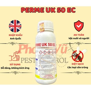 thuốc diệt muỗi Perme UK chai 500ml