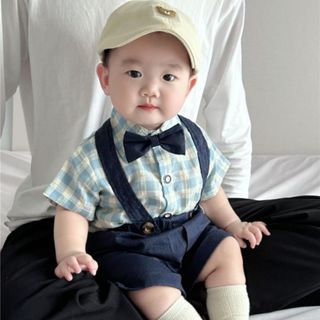 Set Công Tử Fbaby Thôi Nôi Đi Chơi Dự Tiệc Gồm 4 Chi Tiết Aó Chất Liệu Thô Đũi Phối Quần Kaki Cho Bé Trai 6-16kg