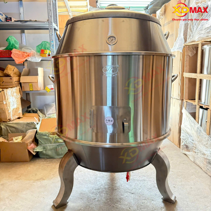 Lu Nướng Gà Vịt chạy Than hoặc Ga Inox Dạng Chân Cong Phi 90, thương hiệu Vĩnh Phong Chính Hãng