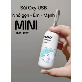 Sủi Oxy USB Sobo AR-02 | Sủi Oxy USB Cho Hồ Cá Cảnh