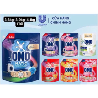 Túi nước giặt OMO Matic 3,6kg/ 3,9Kg Làm Sạch Date luôn mới (bao bì tùy lô nhập hàng)
