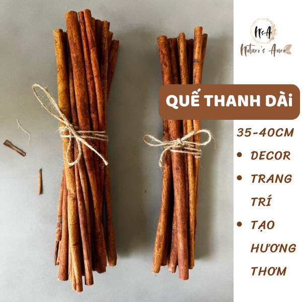Thanh quế dài 35-40cm Dùng Để Decor, Trang Trí, Tạo Đồ Thủ Công, Trang Trí Giáng Sinh