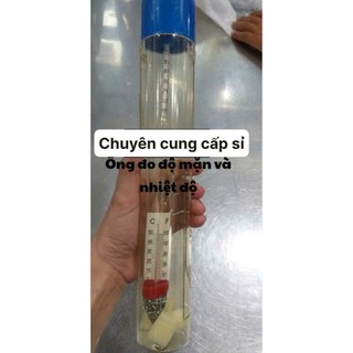 Ống đo độ mặn, Ống đo độ mặn và nhiệt độ nước
